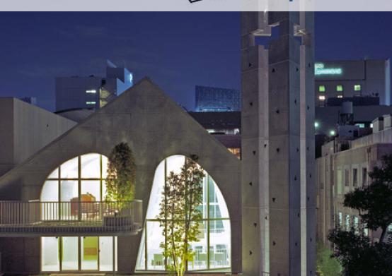 Ciel Rouge Création - Architecture - Henri Geydan - Publication internet sur archdaily.com: Temple protestant à Tokyo - Japon