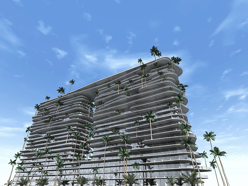 Ciel Rouge Création - Architecture - Projet - Immeuble d'appartements de luxe a Abu Dhabi ²