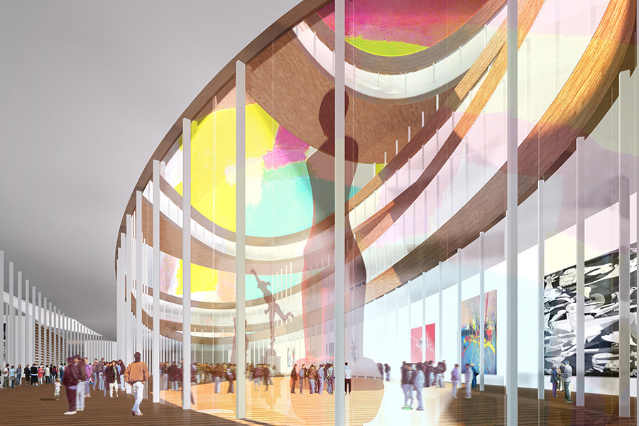 Ciel Rouge Création - Architecture - Projet musée Guggenheim - Helsinki - Finlande