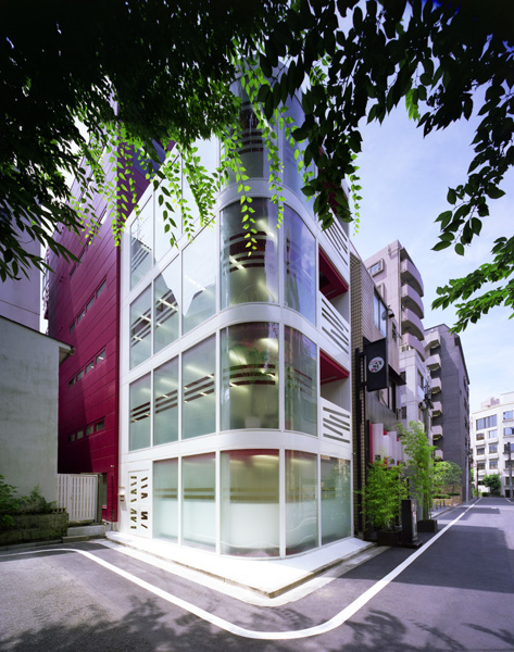 Ciel Rouge Création - Architecture - Tertiaire et aménagements de bureaux - Immeuble KBP International à Tokyo - Japon
